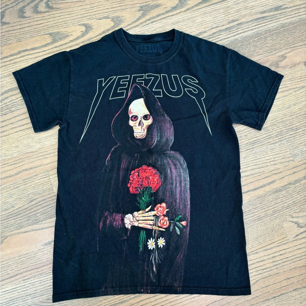 Yeezus Black Graphic Tee from Kanye/Ye 2013 tour